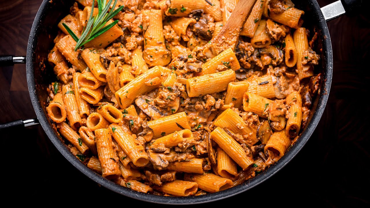 Pasta Alla Boscaiola - Woodsman Pasta