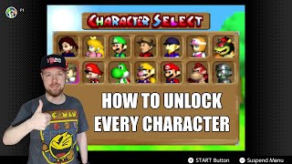 Mario Golf 64 Unlock ALL Characters And Courses Cheat Code! (Nintendo Switch)