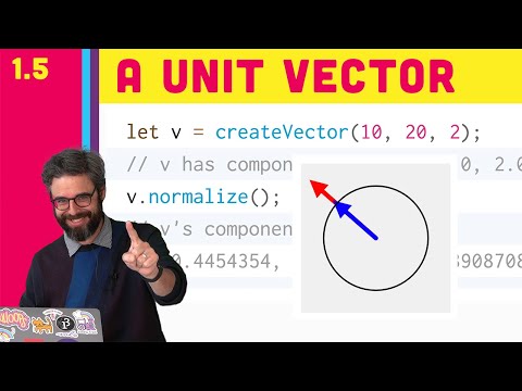 1.5 単位ベクトル（正規化） - コードの性質 (1.5 A Unit Vector (Normalize) - The Nature of Code)
