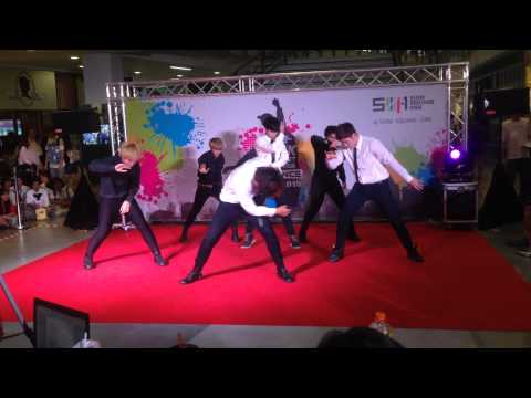 160515 YinYang cover VIXX - steel heart Error + Eternity @Sime square1 #J&K street cover party 2015
