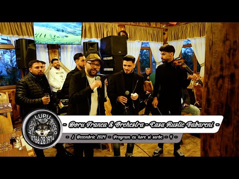 Doru Tranca - Casa Rustic Sabareni 4 - Program cu hore de masa, petrecere si sarbe