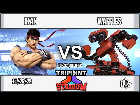 Tripoint Stadium  -  Top 32 Qualifier  -  Ikan(Ryu) Vs. WAFFLES(ROB)