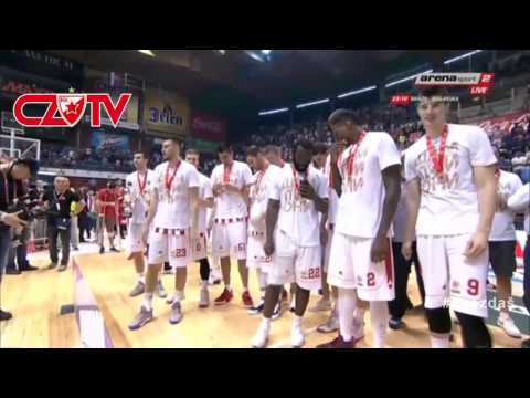Dodela medalja i Šampionskog Pehara |  KK Crvena Zvezda mts | 2016/17