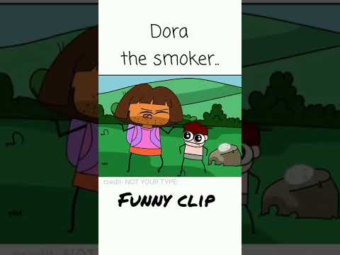Dora the explorer 😂 #short #notyourtype #angryprash #rgbucketlist #kirtichow#animation
