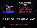 Walt Disney Home Video 1989 UK Promo Closing