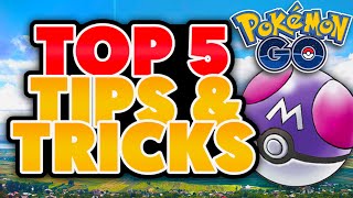 Top 5 Pokemon Go Tips and Tricks (Most Experience, Easy Early Pokecoins, Master Ball)