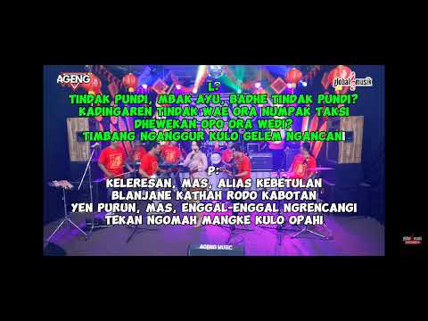 Rondho Kempling Karaoke Lala Widy ft Pandawa Ageng musik(official live music)