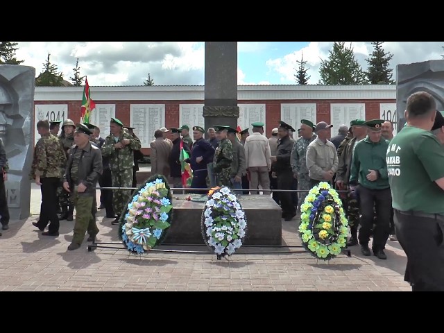 День пограничника в Дрожжаном 2018