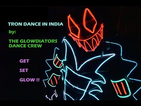 The glowdiators (led/tron) dance crew Tron Dance Best in India_Corporate show by: 'The Glowdiators Dance Crew'