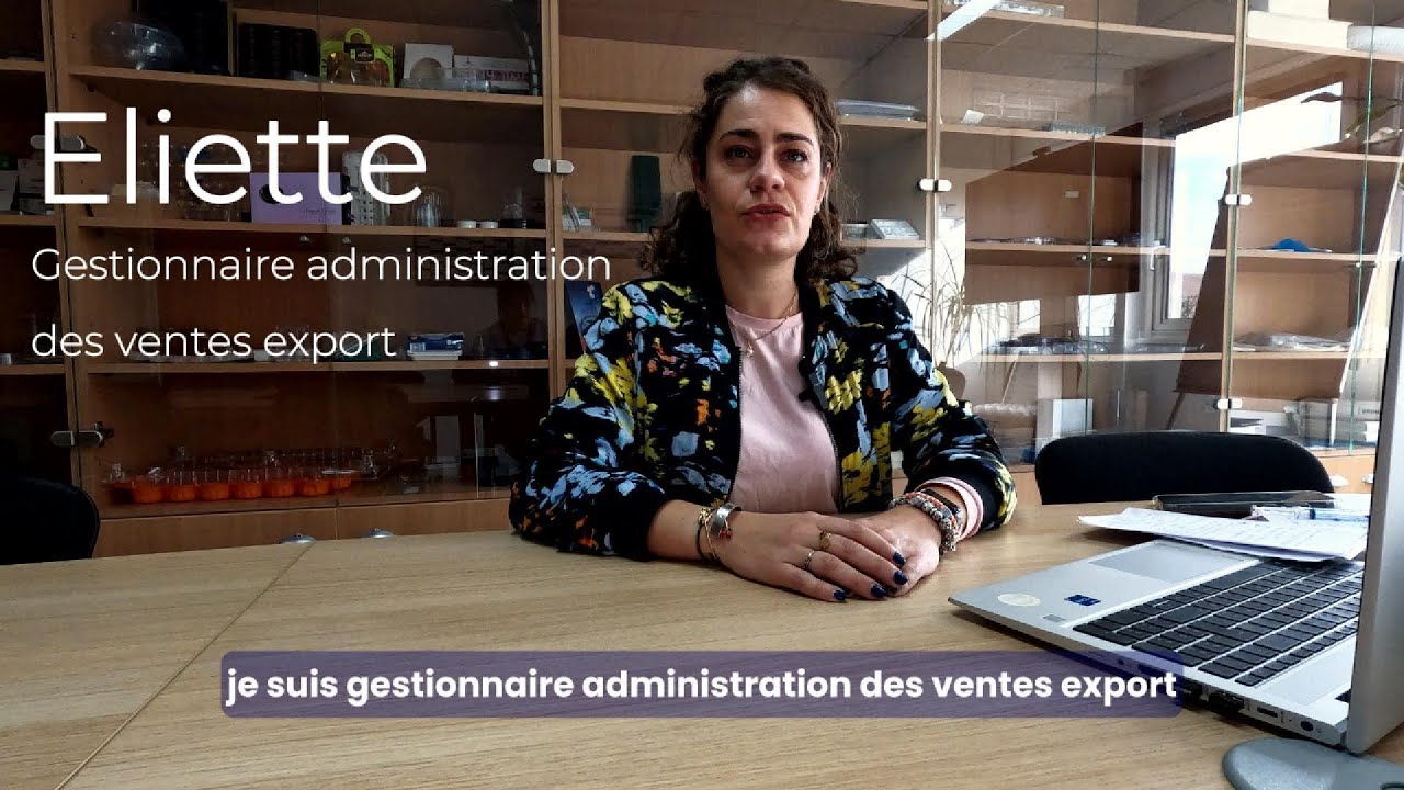 Eliette, gestionnaire export chez Velfor