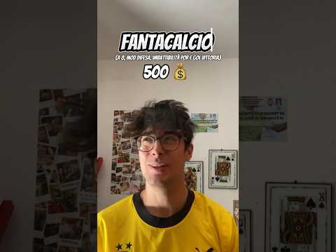 MY FANTASY FOOTBALL SQUAD ⚽️ HELP #football #seriea #fantasyfootball