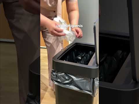 Gambar Eko Hana Tempat Sampah Sensor Gerak Plastik 50 Liter - Hitam