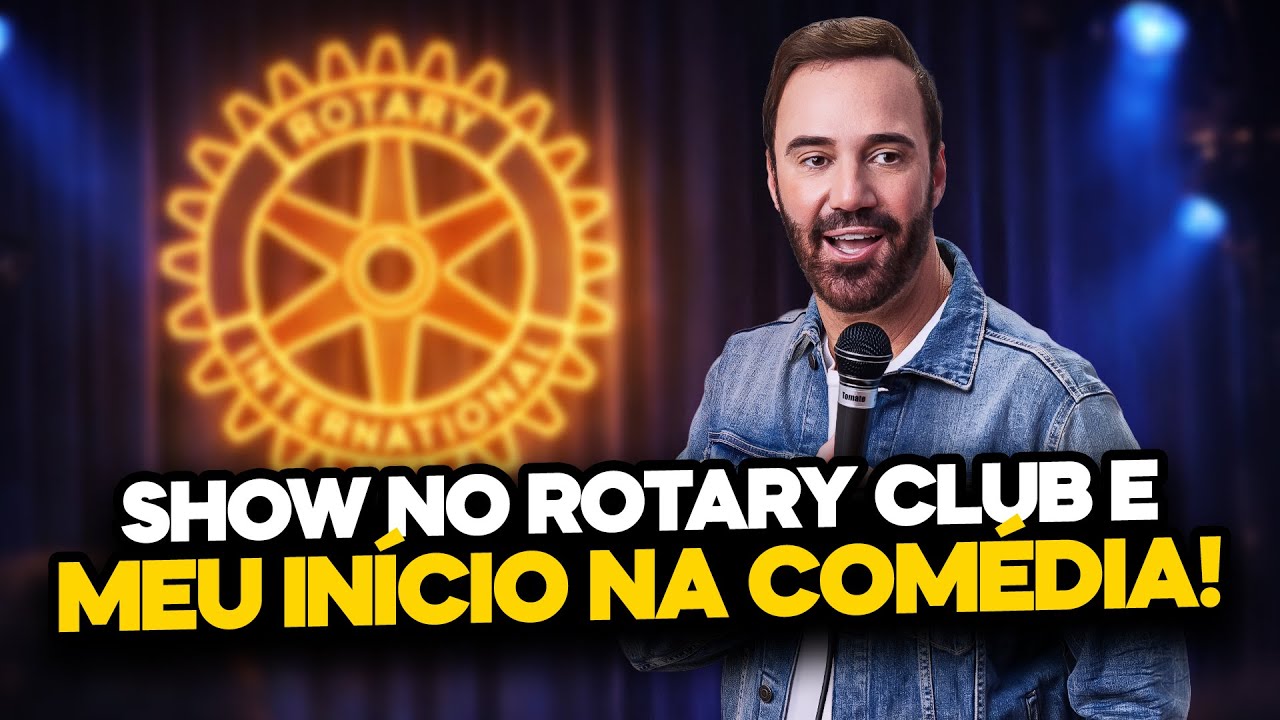 ROTARY CLUB E A MINHA HISTORIA NA COMÉDIA - STAND UP DIOGO PORTUGAL