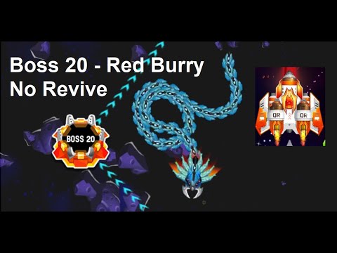 Space Shooter Boss 20 - Red Burry (NO Revive NO Guardian)