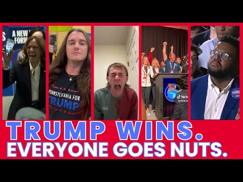Trump’s Victory Sparks Wild Chaos: Epic & Hilarious Reactions with Cinematic Music