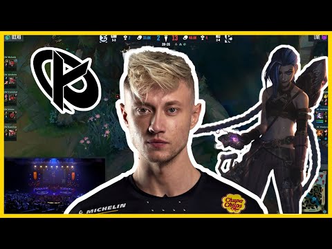 Rekkles Pentakill Jinx | League Of Legends KC VS GW
