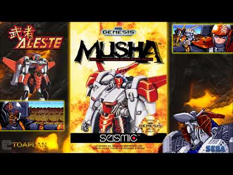 M.U.S.H.A. -08- Aggressive Attack (SEGA GEN/MD) - OST