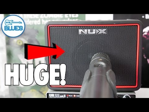 NuX Mighty Lite BT 3-Watt Desktop Bluetooth Guitar Combo 2020s Black image 7