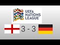 England vs  Germany 3 3   Highlights   Men Nations League