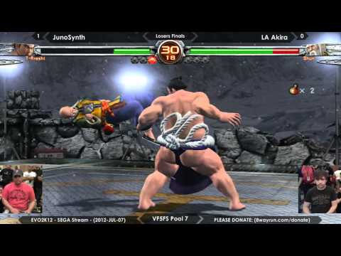 EVO2K12 - VF5FS Pool 7 LF - JunoSynth VS LA Akira