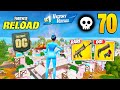 75 Elimination Solo Vs Squad Reload Zero Build Gameplay Wins NEW Fortnite RELOAD Chapter 6 PC