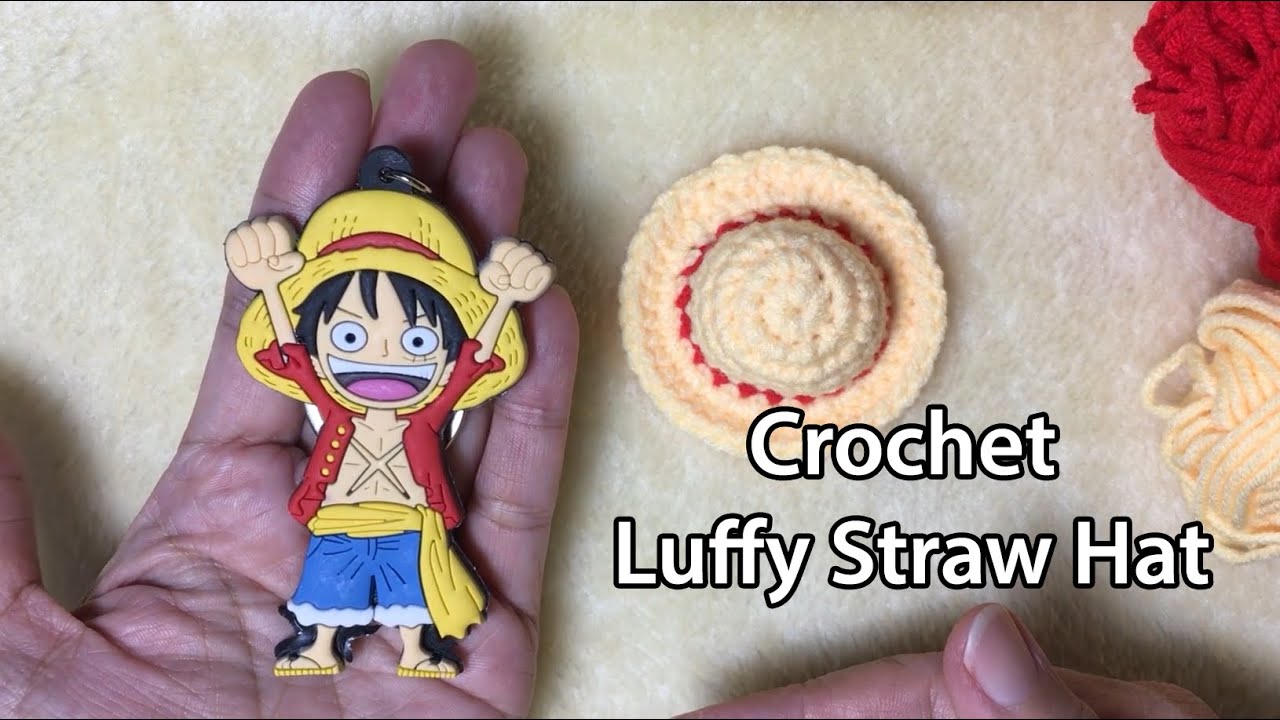 Crochet Luffy Straw Hat
