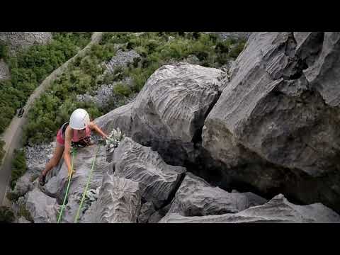 Multipitch Climbing | Nosorog 4b | Paklenica NP - Croatia #rockclimbing #travel #mountain