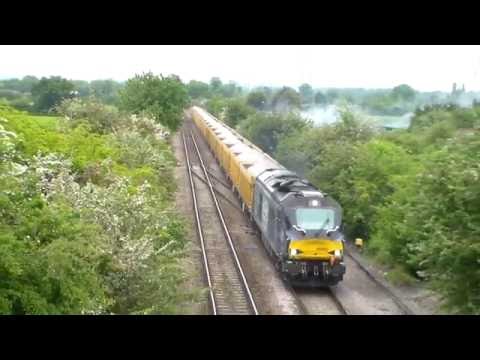 DRS 68001 passing Castle Donnington 03/06/16