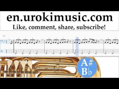 Tuba lessons Kesha - Praying Sheet Music Tutorial um-i352