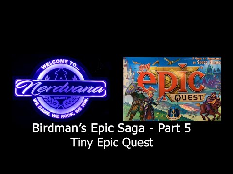 Tiny Epic Quest - Legends of Nerdvana Review