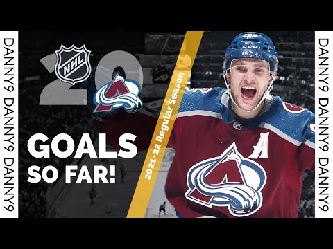 Mikko Rantanen (#96) | 2021-22 Goals | COL | FIRST 20 GOALS | NHL Highlights