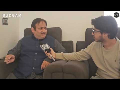 Jammu Kashmir Apni Party Candidate for Budgam By_polls, Mukhtar Ahmed Dar talking to KNS.  Says Budgam has been ignored from last 70 years, and people want a change.