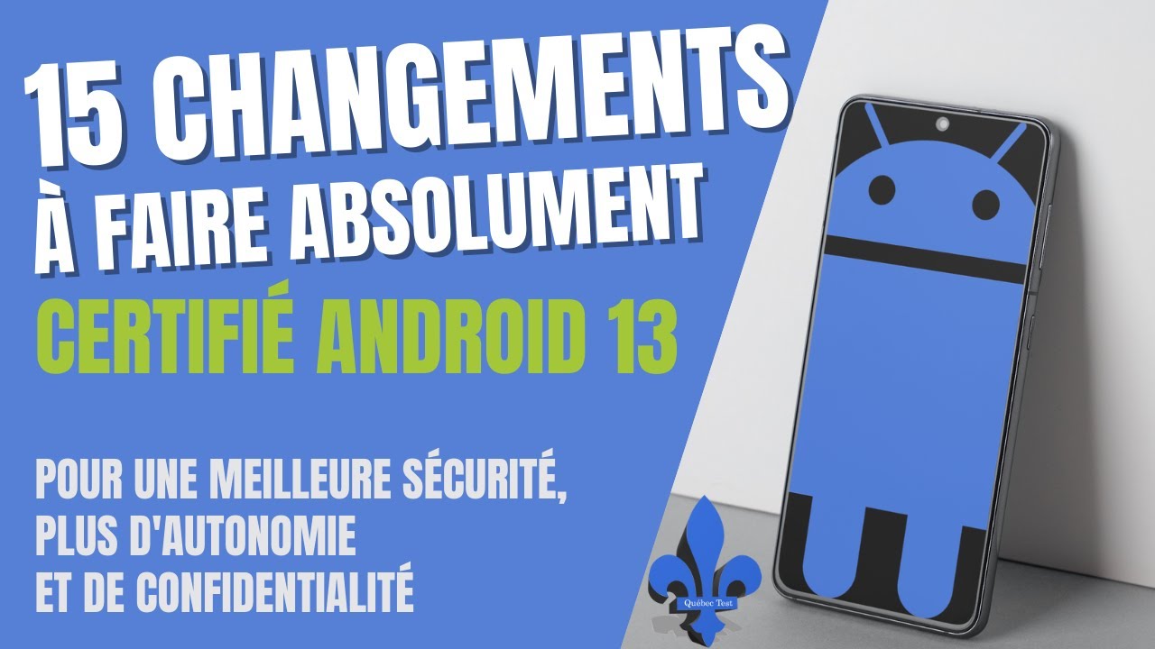 15 Paramètres ANDROID que vous DEVEZ modifier maintenant