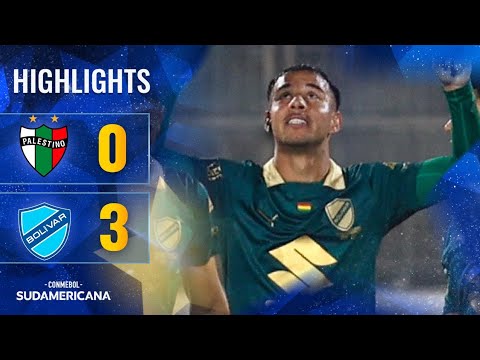 Palestino 0-3 Bolívar