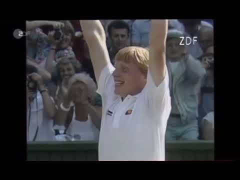 Sport TV: Boris Becker Wimbledon 1985 Sieger Tennis