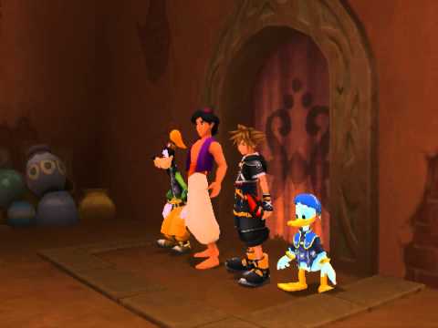 Kingdom Hearts II, English cutscene: 249 - The Merchant Has Disappeared - HD 720p