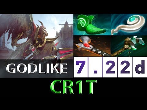 Cr1t [Skywrath Mage] The Godlike Support ► Dota 2 7.22d