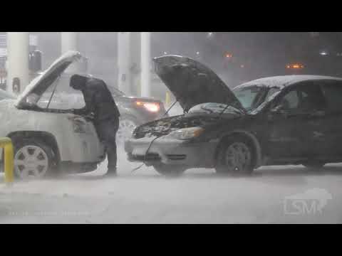 11-26-2019 Grand Island, NE - Stuck Motorists, Near Blizzard Conditions on Interstate 80.mp4
