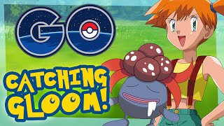 Pokemon Go Gameplay - Radar Guide, Catching GLOOM & PIKACHU!