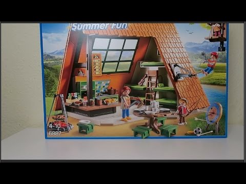 UNBOXING PLAYMOBIL SOMMER/FERIENCAMP 6887