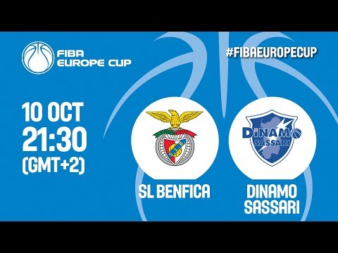 SL Benfica (POR) v Dinamo Sassari (ITA) - Full Game - Qualf. Rd. 2 - FIBA Europe Cup 2018-19