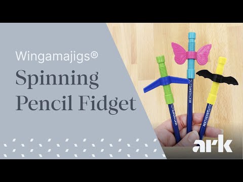 Cartel del vídeo de YouTube para Fidget Wingamajigs - dragón rojo