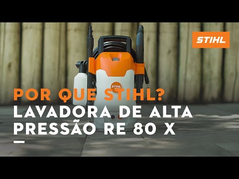 Lavadora de alta pressão RE 80 X  | Por que escolher STIHL?