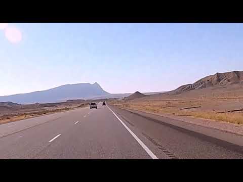 Driving Through Open Roads of the Midwest , Utah -  Jazz & Blues Dark Music - Travel  Film  - Part 2