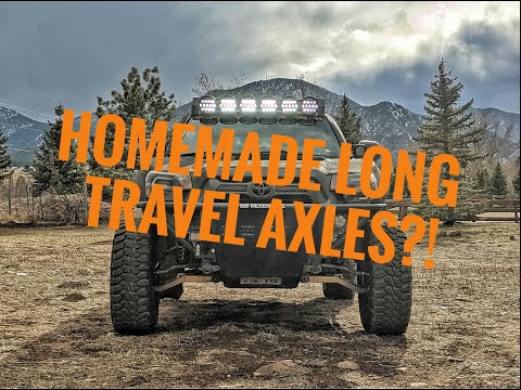 Homemade 4Runner Long Travel Axle Shafts - Part 1