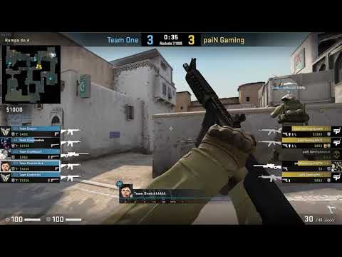 Pov trk (19/11) CS GO DEMO - DUST2 - TEAM ONE 16 VS 07 PAIN (America Minor ESL One Rio 04/03/2020)