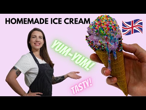 Homemade Mixed Berries Ice Cream | No Machine | The John's Kitchen