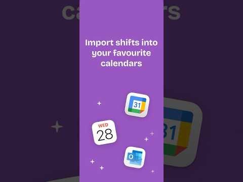 Shift2Cal - Work Schedule