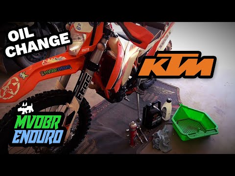 KTM 350 EXC - 15 Minute Oil Change