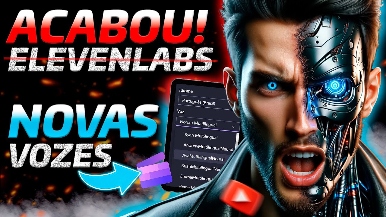 É O FIM DO ELEVENLABS? Esse Concorrente Cria VOZES REALISTAS para Canal Dark